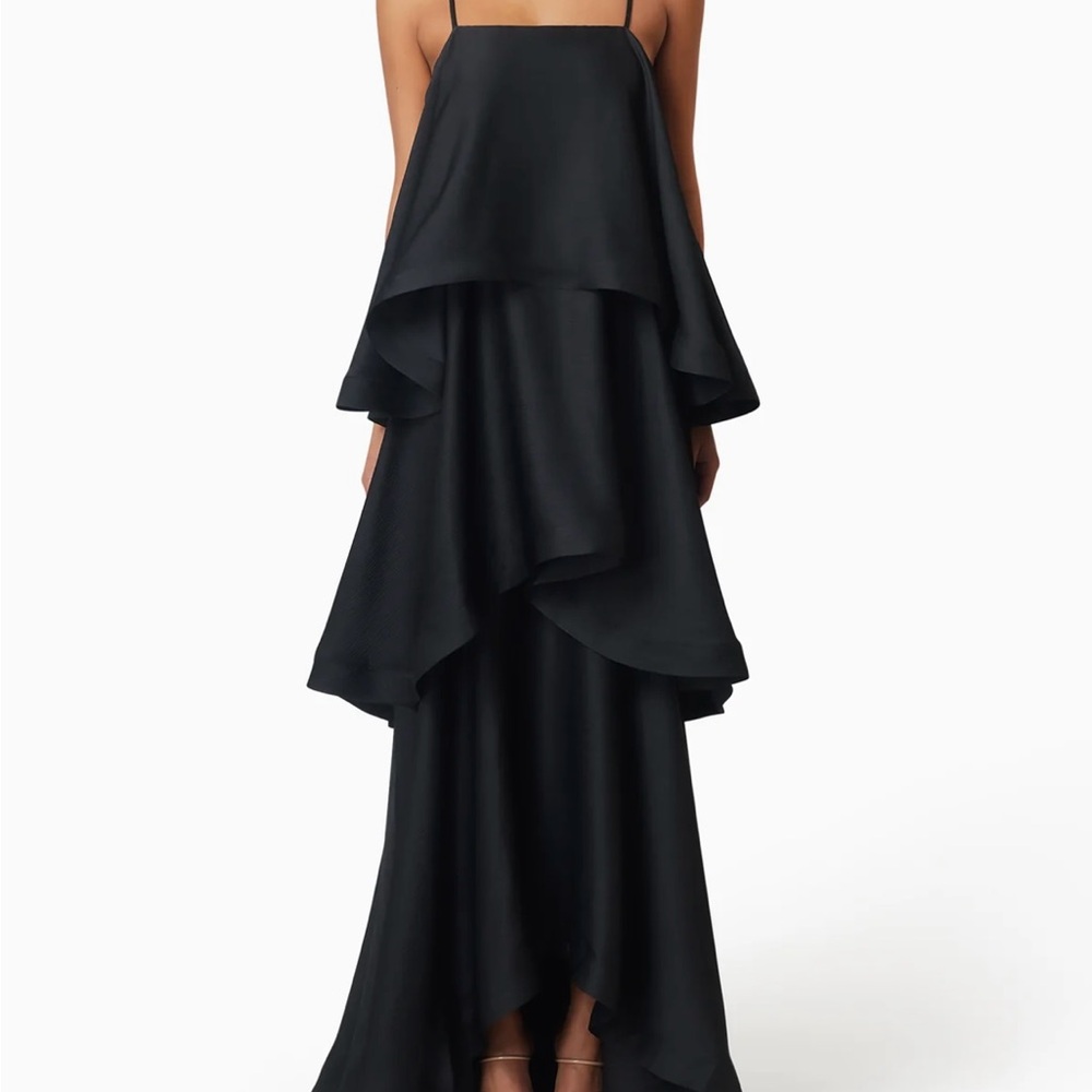 Elliatt Tilly Maxi Dress in Black Size M
